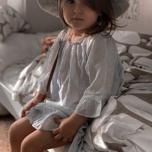 [4-5y] Babe & Tess Cotton Stripe Light Dress